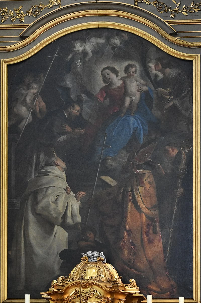 Nostra Signora con i quattro fedeli - Nostra Signora di Ter Hoyekerk, Ghent